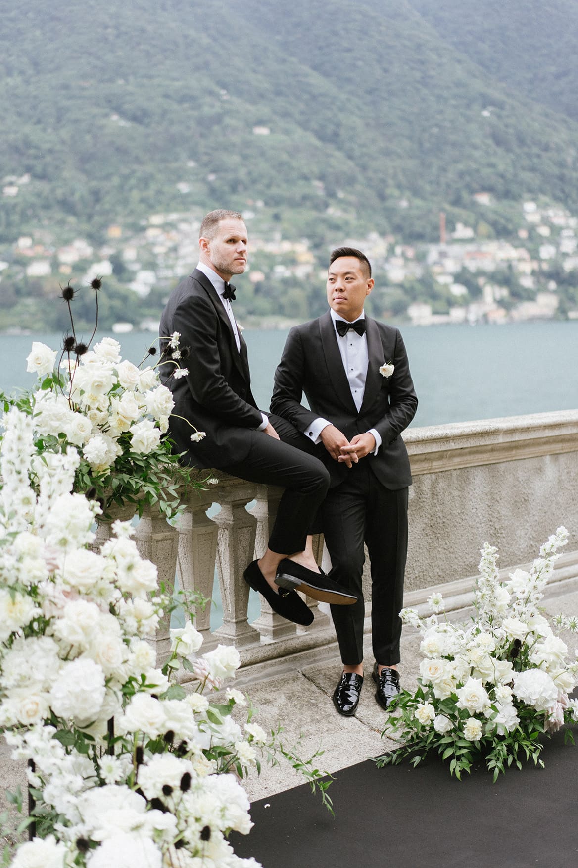 CheChic - Destination wedding Italy - Dan & Joel - Luxury Destination Wedding at Villa Pizzo24 Image
