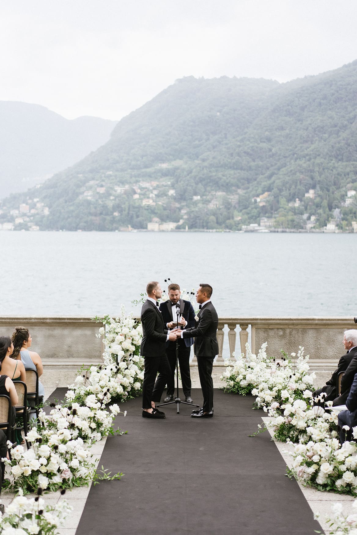 CheChic - Destination wedding Italy - Dan & Joel - Luxury Destination Wedding at Villa Pizzo7 Image