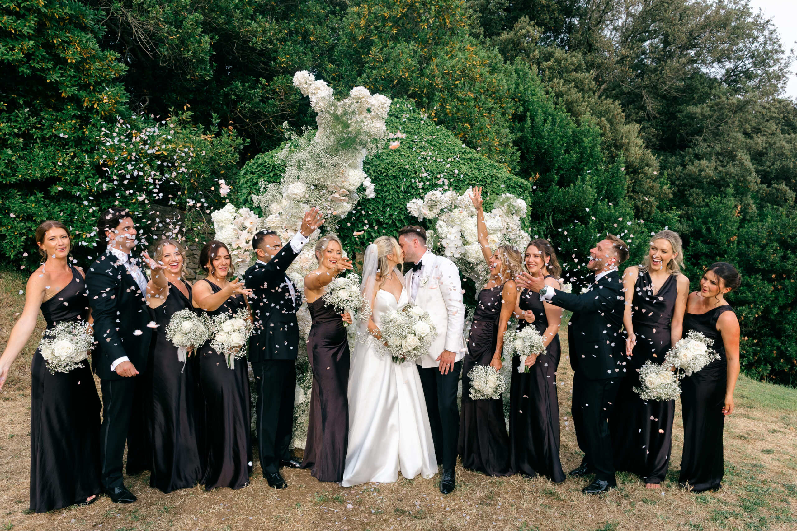 CheChic - Destination wedding Italy - Rebecca & George - Luxury wedding at Castello di Celsa26 Image
