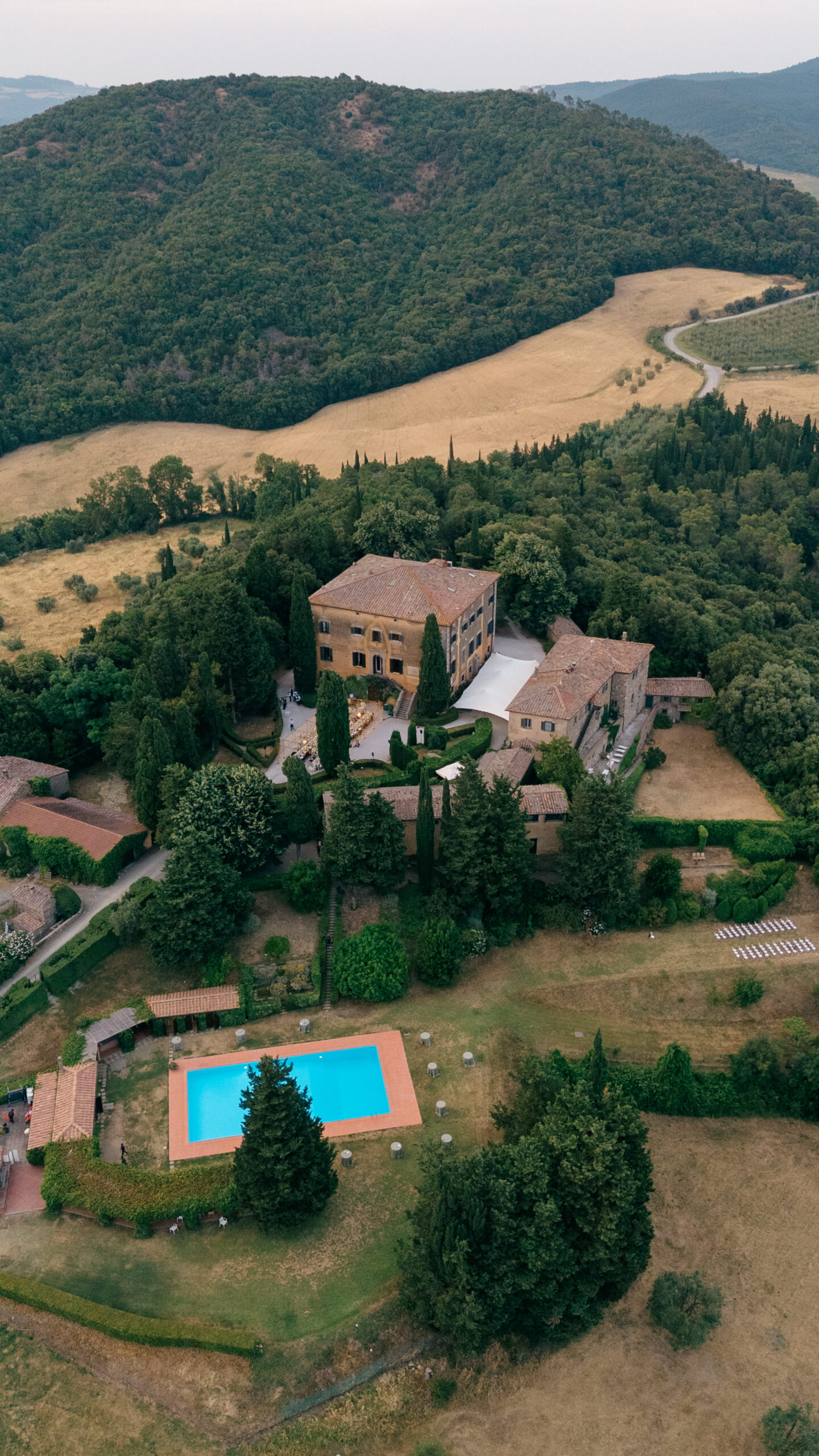 CheChic - Destination wedding Italy - Rebecca & George - Luxury wedding at Castello di Celsa30 Image