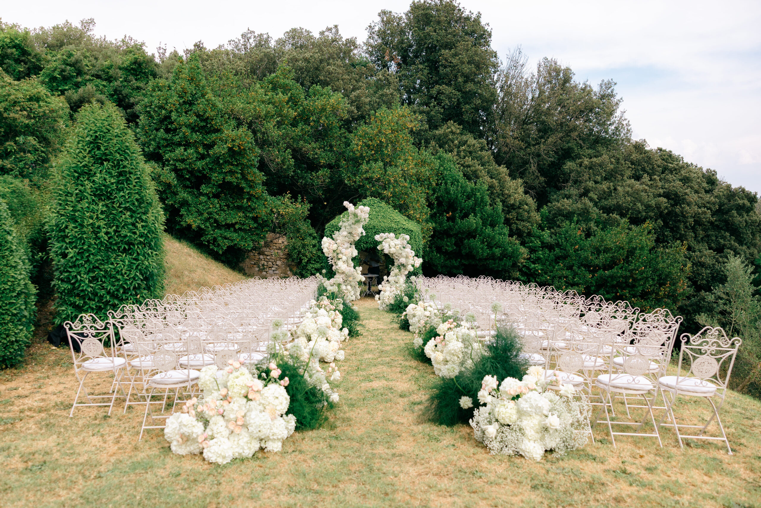 CheChic - Destination wedding Italy - Rebecca & George - Luxury wedding at Castello di Celsa6 Image