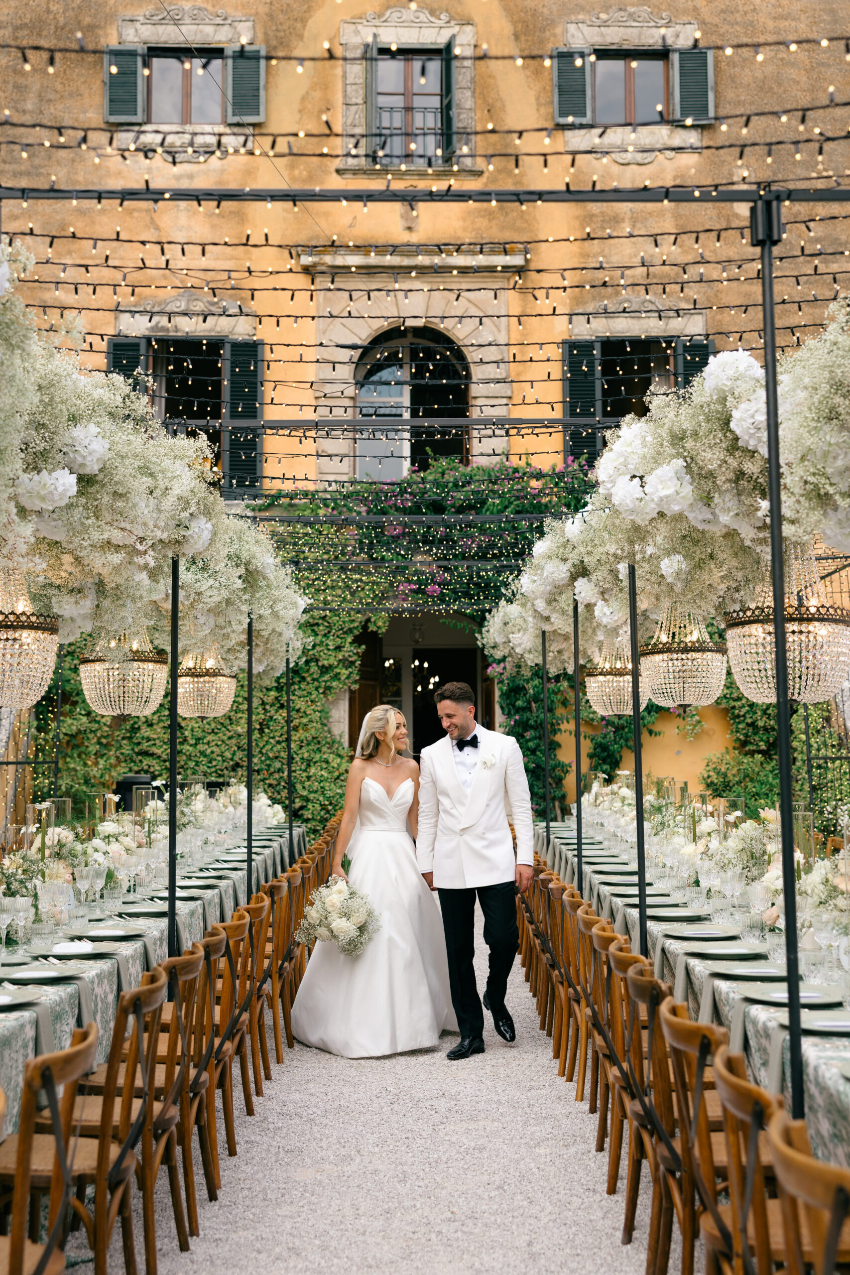 CheChic - Destination wedding Italy - Rebecca & George - Luxury wedding at Castello di Celsa9 Image