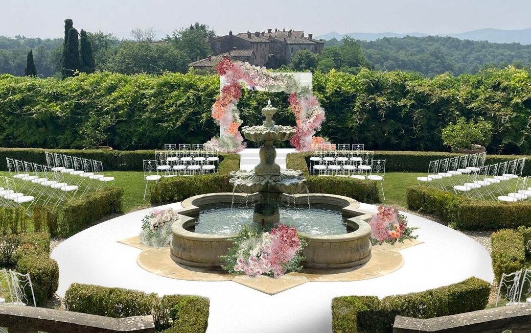 CheChic - Destination wedding Italy - Styling and creative direction - From 3d to reality 5 Image