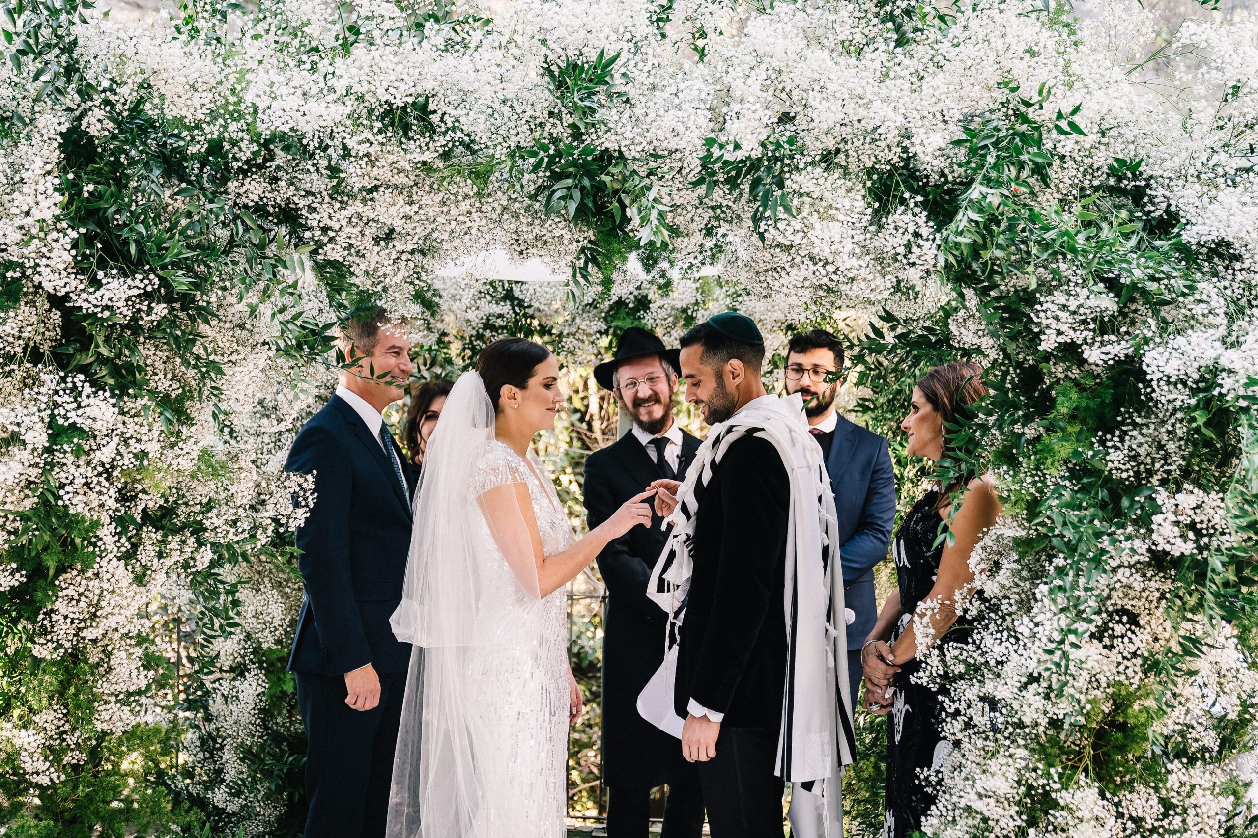 CheChic - Destination wedding Italy - Tracy & John - Jewish Wedding in Rome at Castello di Torcrescenza 28 Image
