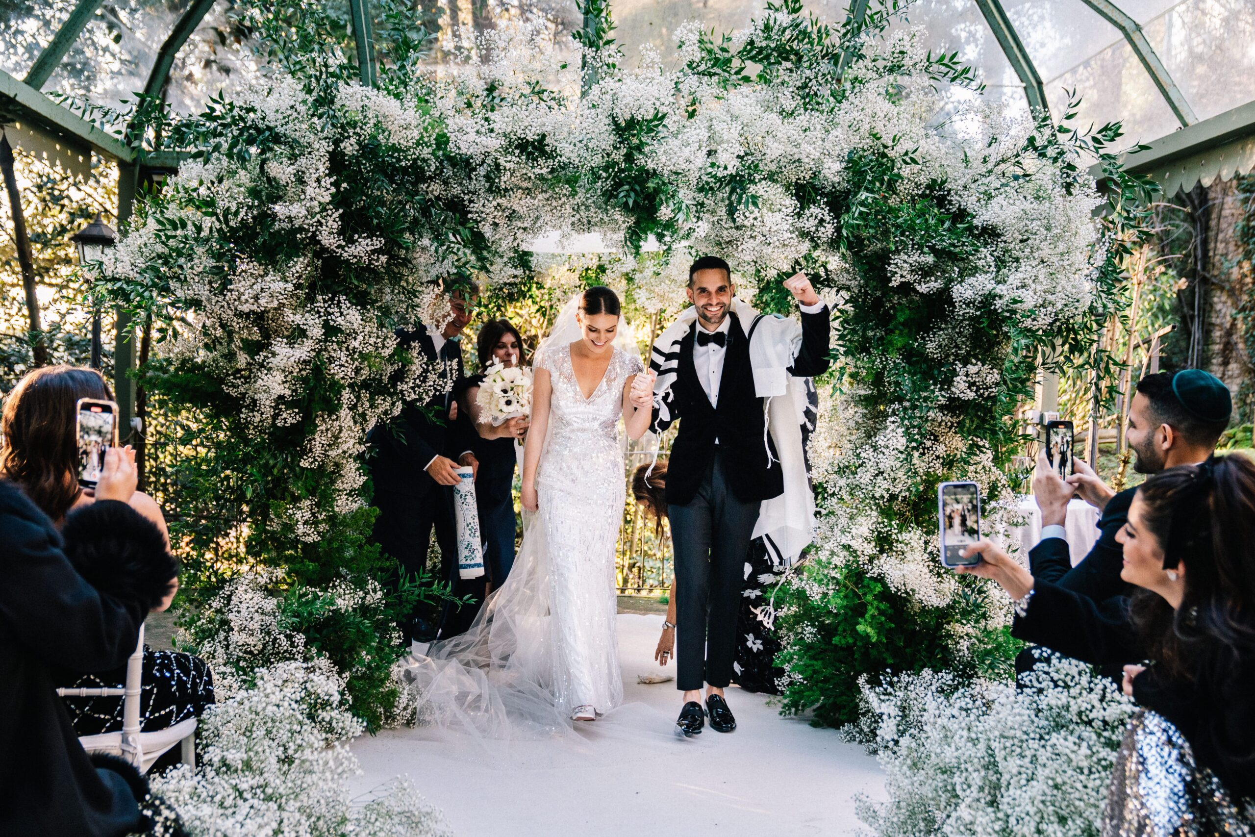 CheChic - Destination wedding Italy - Tracy & John - Jewish Wedding in Rome at Castello di Torcrescenza 29 Image