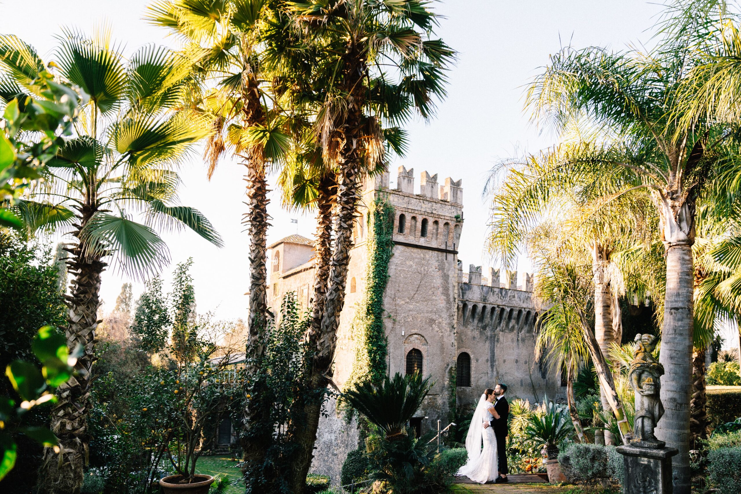 CheChic - Destination wedding Italy - Tracy & John - Jewish Wedding in Rome at Castello di Torcrescenza 36 Image