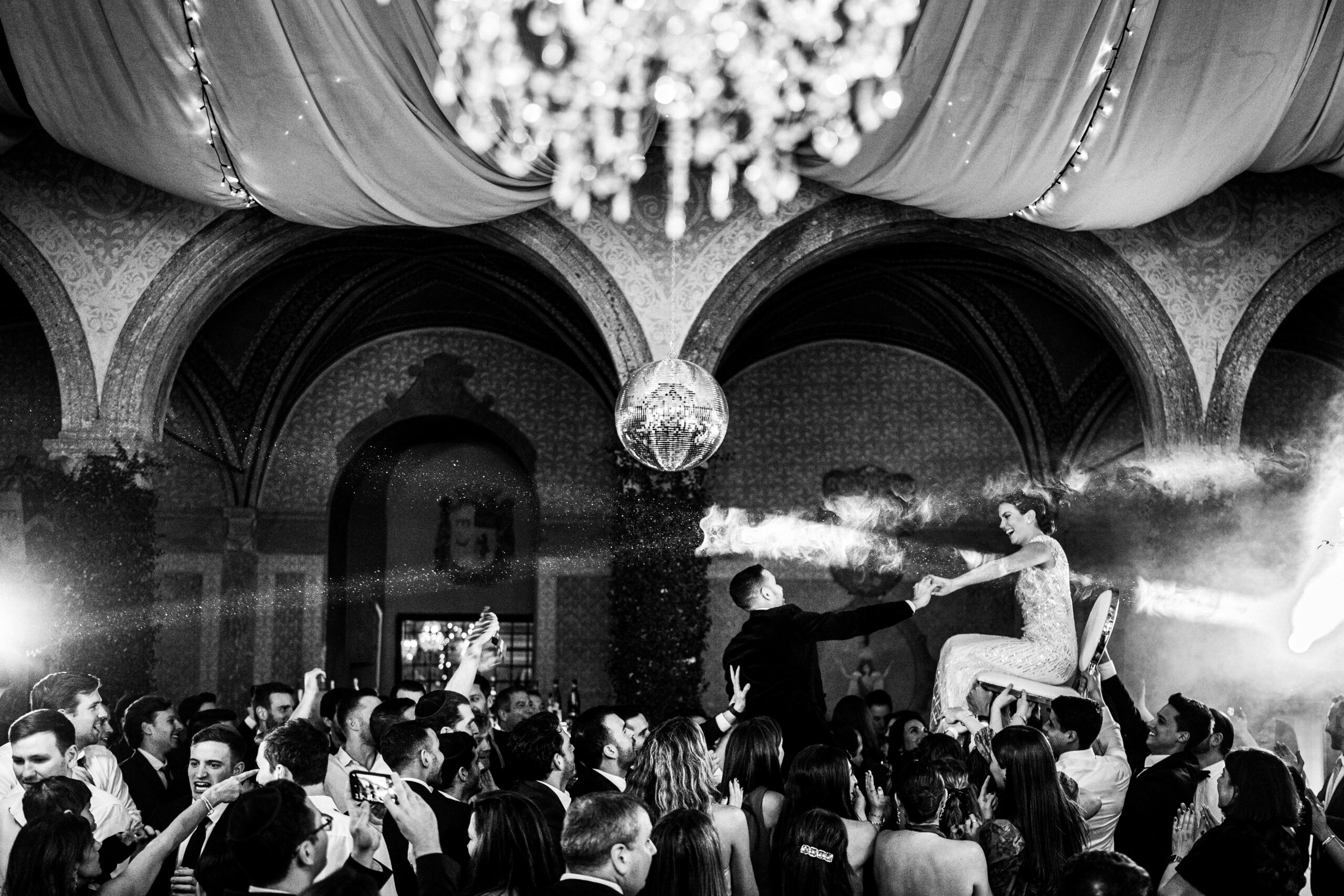 CheChic - Destination wedding Italy - Tracy & John - Jewish Wedding in Rome at Castello di Torcrescenza 49 Image