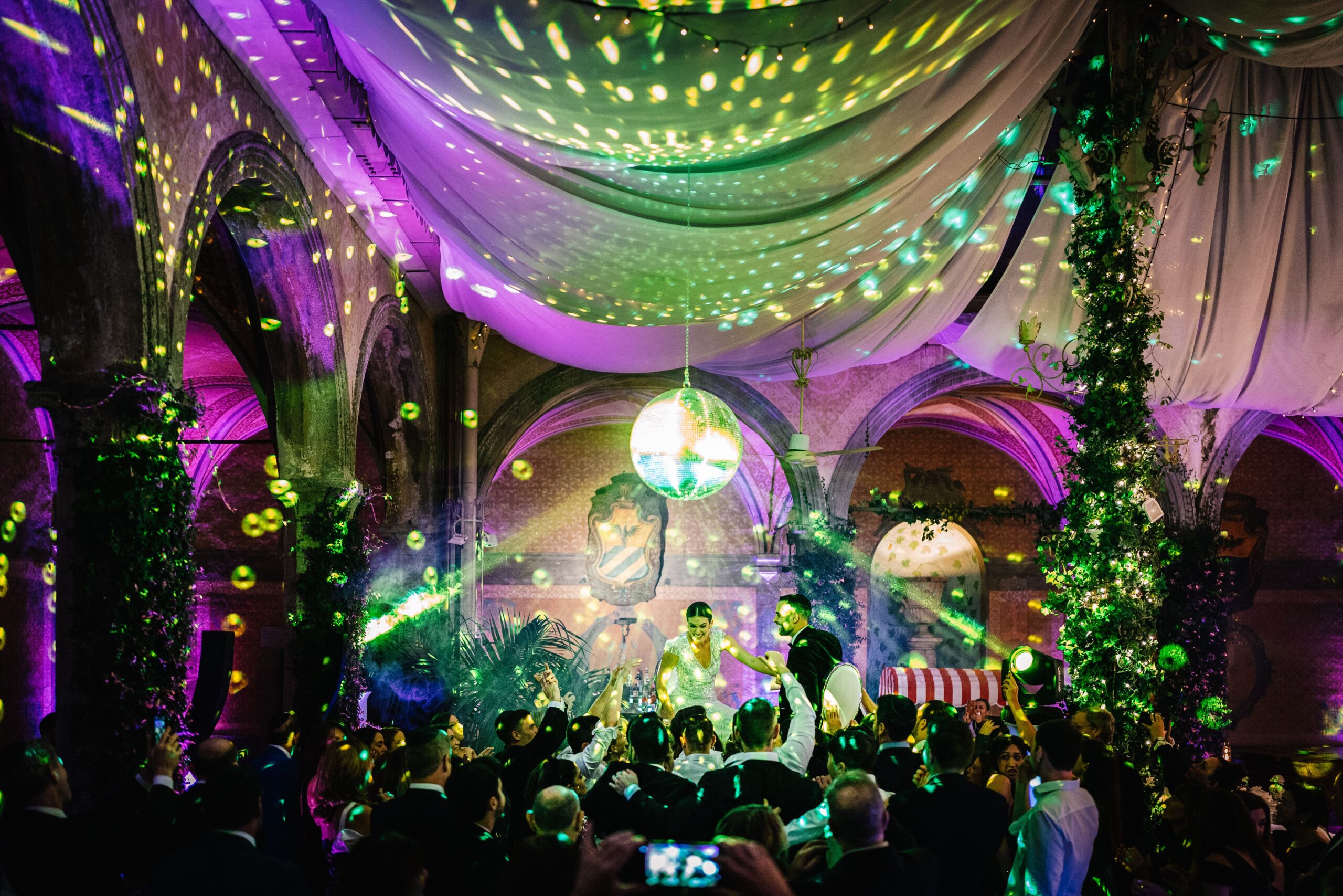 CheChic - Destination wedding Italy - Tracy & John - Jewish Wedding in Rome at Castello di Torcrescenza 50 Image